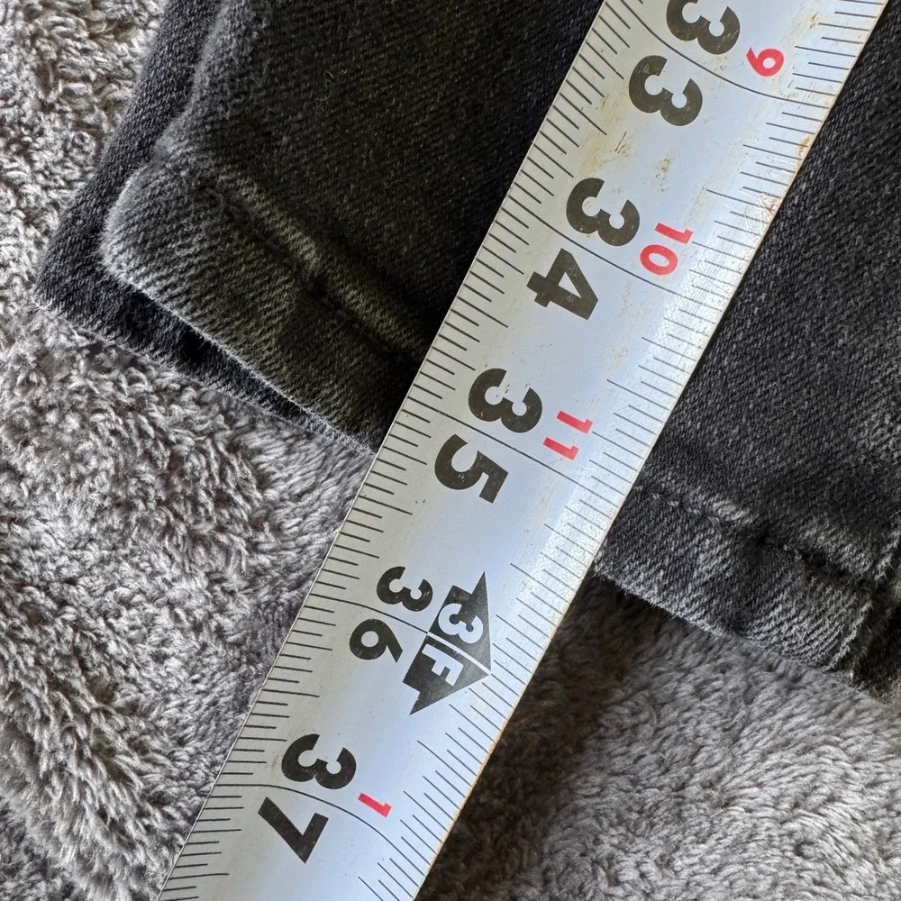 Aeropostale High Waisted Jeggings Womens 6 Reg‎ Grey Distressed